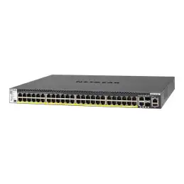 Switch manageable ProSAFE M4300-52G-PoE+ (550W PSU)Switch Manageable Stackable avec 48x1G PoE+ et ... (GSM4352PA-100NES)_2